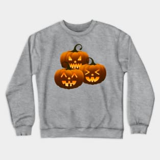 Halloween pumpkins Crewneck Sweatshirt